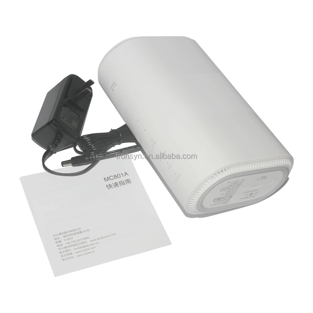 ZTE MC801A 4.0Gbps AX1800 WiFi Outdoor 5G CPE With Sim Card Slot Support 32 WiFi Users