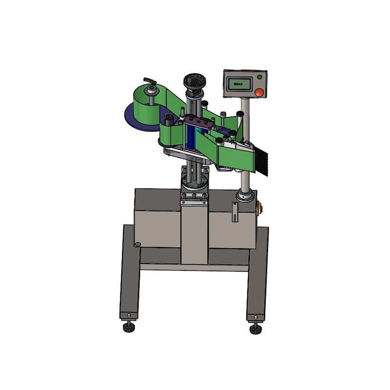 High quality automatic assembly line labeling head etiquetadora for box side labeling machine