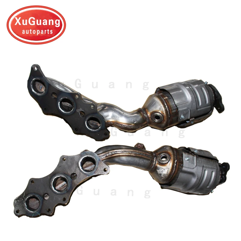 XG-AUTOPARTS прямой покрой 2010-12 Toyota 4runner V6 4.0L подходит для FJ Cruiser выпускной коллектор каталитический преобразователь в сборе