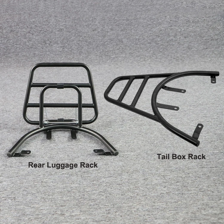 Borske Motorcycle Luggage Rack Scooter Rear Rack for Piaggio ZIP Rear Luggage Rack Accessories