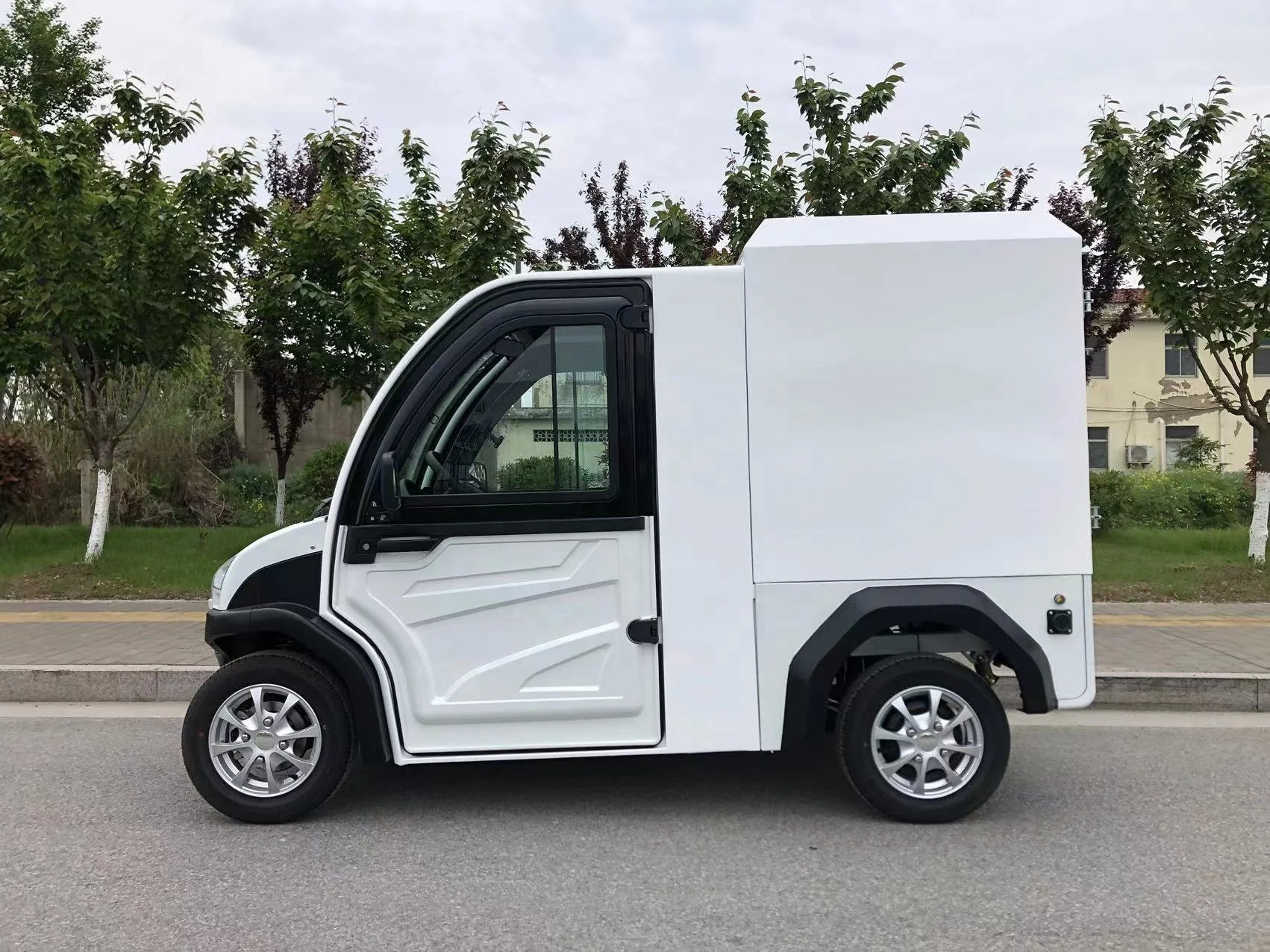 electric van cargo box golf cart van electric mini van