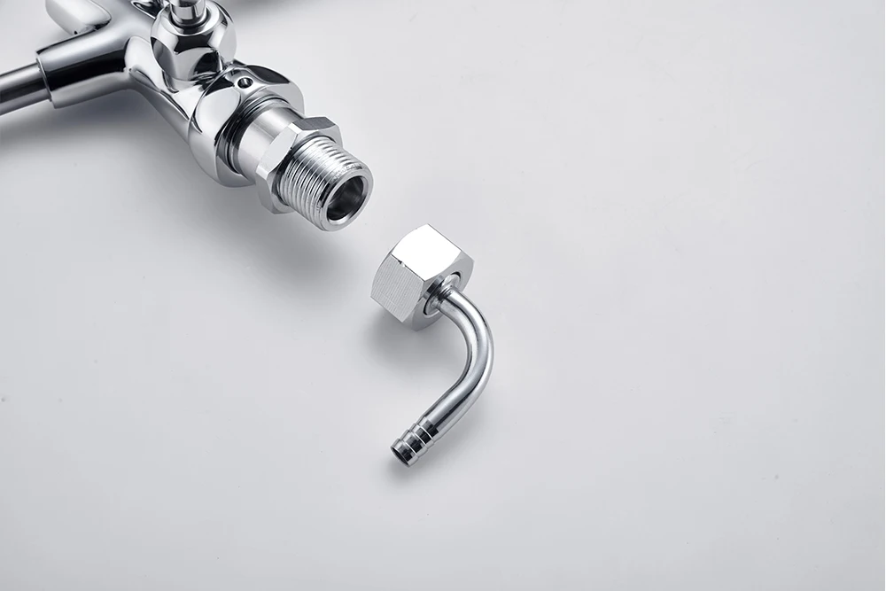 Adjustable Flow Control Stainless Steel Brass Homebrew Bar Drink Beer Dispenser Faucet Tap