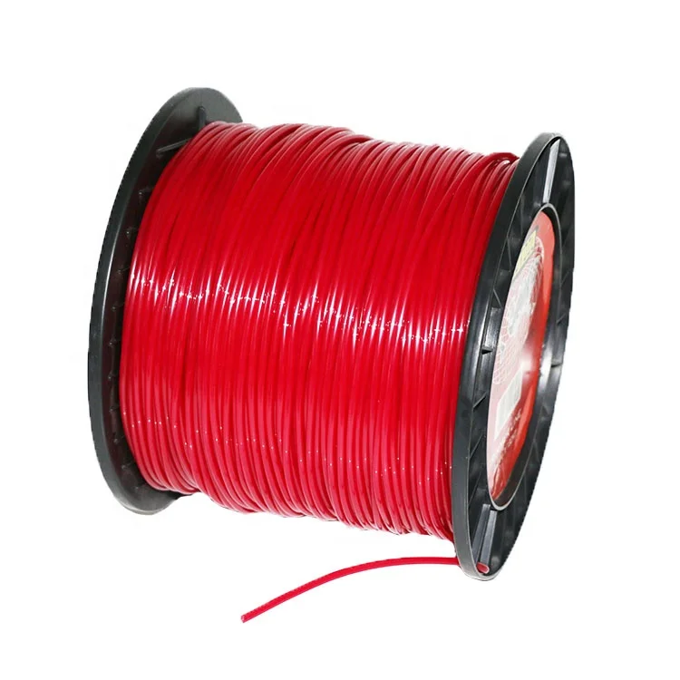 2 4 мм триммер Strimmer кусторез Cord Line Длинные квадратной трава веревка шнур для газонокосилка