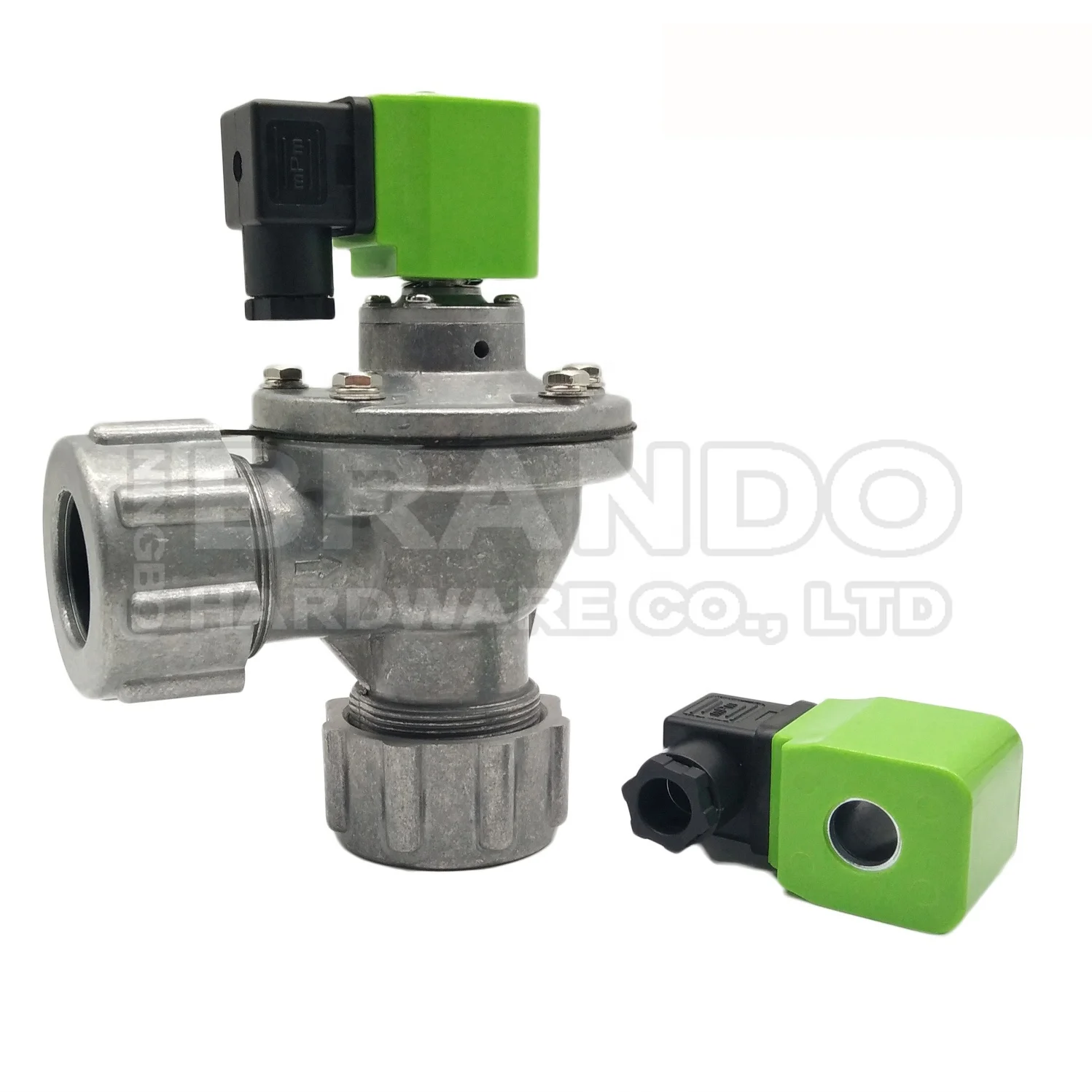  AC110V DC12V 1 'дюйма DN25 DMF-ZM-25 под прямым углом электромагнитный клапан в широком спектре отраслей
