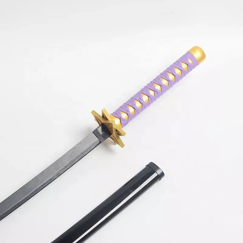 onmyoji hyourinmaru wooden knife demon slayer anime sword katana cosplay toys katana zoro not sharp
