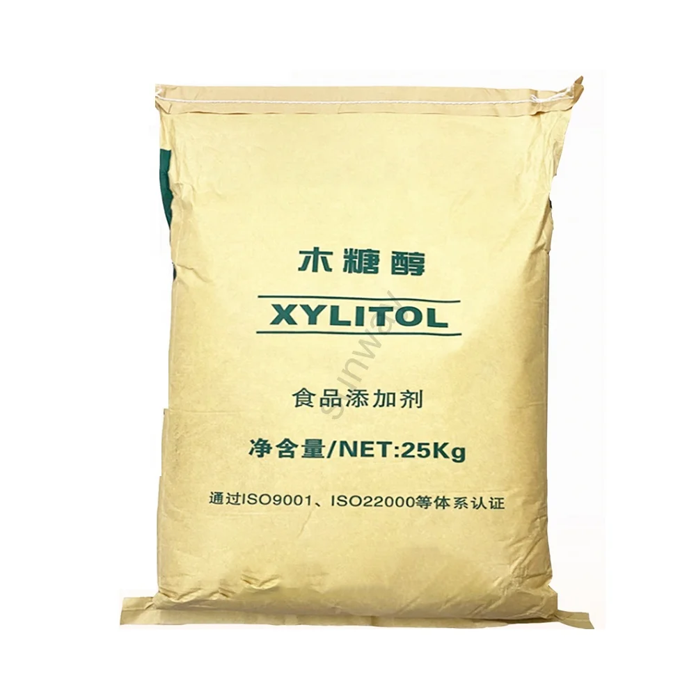 kosher halal edible xylitol food additives sweetener chewing gum candy usp grade