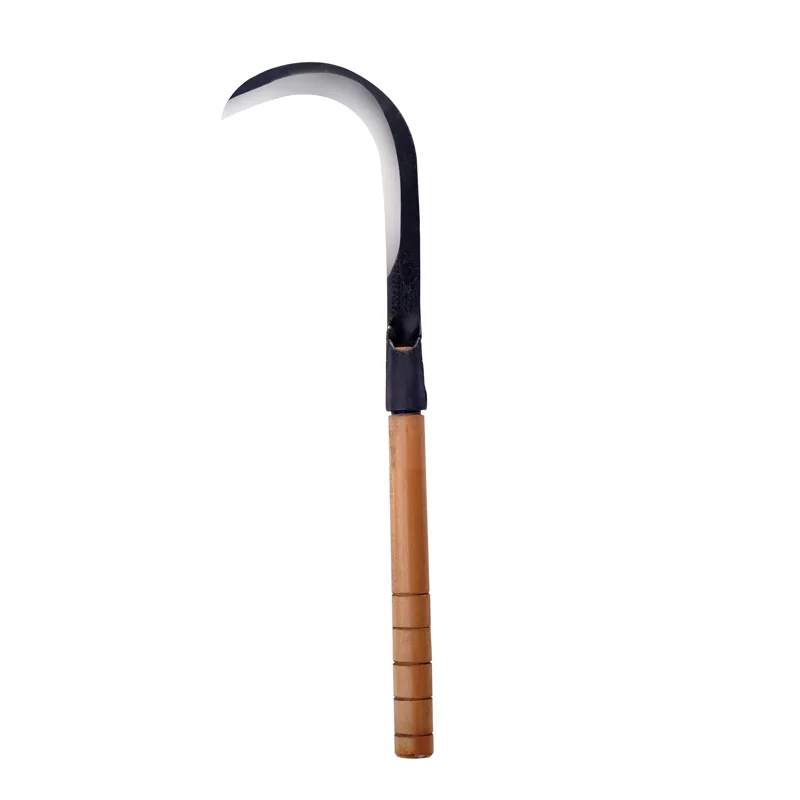 
The Chinese factory produces the iron grip for the farmer to hold the long-handled sickle for cutting grass 