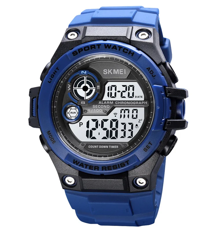Новый бренд Skmei 1759 аналоговые Мужские цифровые часы Relojes Hombre электронные спортивные