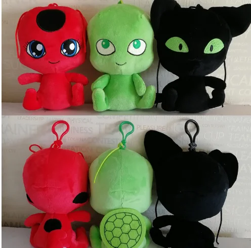 15/20 см с рисунком божьей коровки леди «божья коровка» Мягкие плюшевые куклы игрушки Леди Баг игрушки с принтом в горошек и Сумки из натуральной кожи игрушки для детей, подарки на Рождество и день рождения