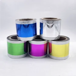 PET bicolor color aluminized wire decorative Aluminum plating Plastic film