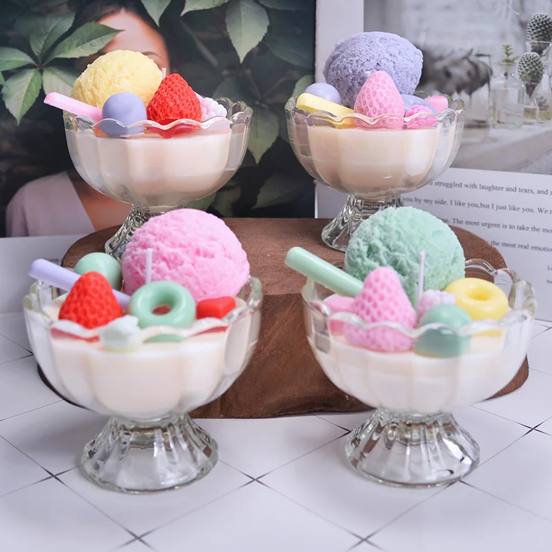 realistic dessert cereal ice cream style bergamot aromatherapy cherry candles and fragrance oils