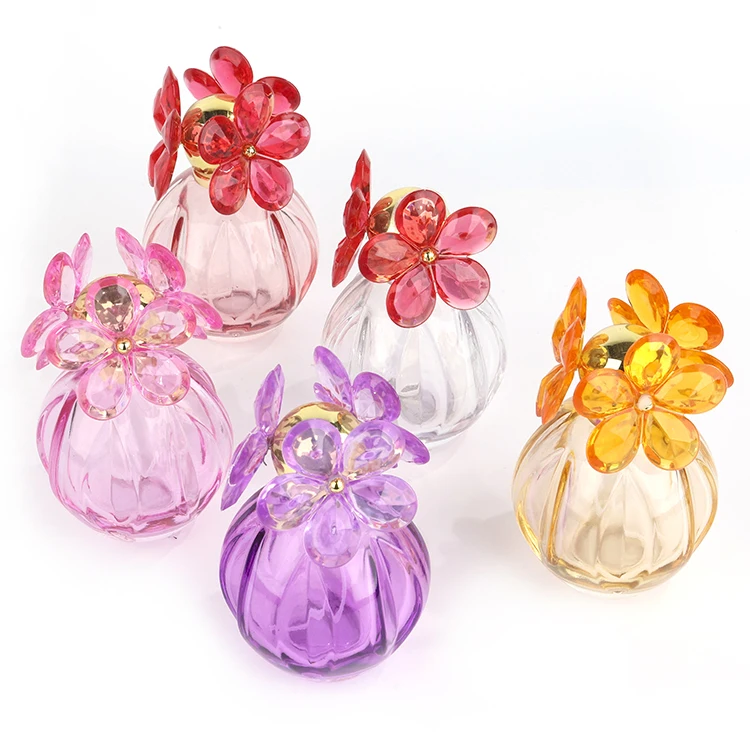 70 мл масляная прозрачная стеклянная бутылка с распылителем, необычная стеклянная бутылка для парфюма с шафраном