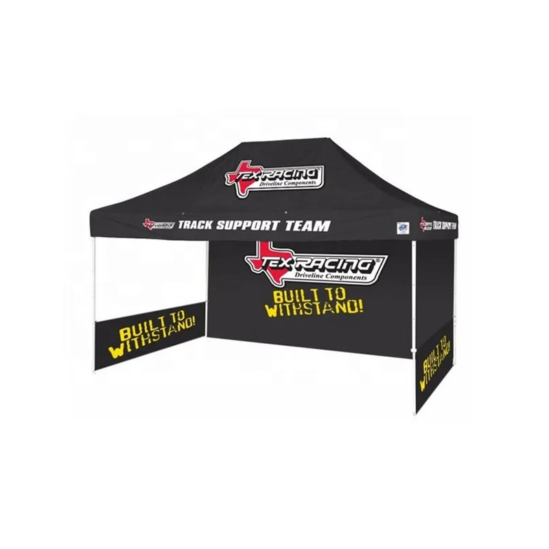 Wholesale 3*4.5m 10*15ft Print Logo Custom Advertising Commercial Canopy Portable Gazebo Tents Outdoor Trade Show Tent