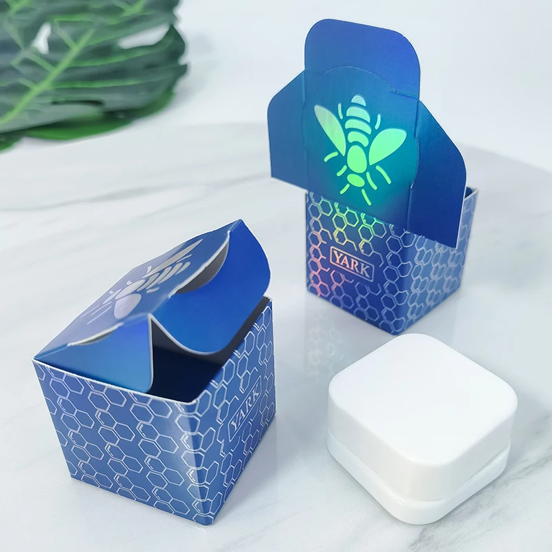 Custom Concentrate Packaging With Label Wholesale 3g 5g 7g 9g Round Square Glass Jar Packaging With Printing Logo