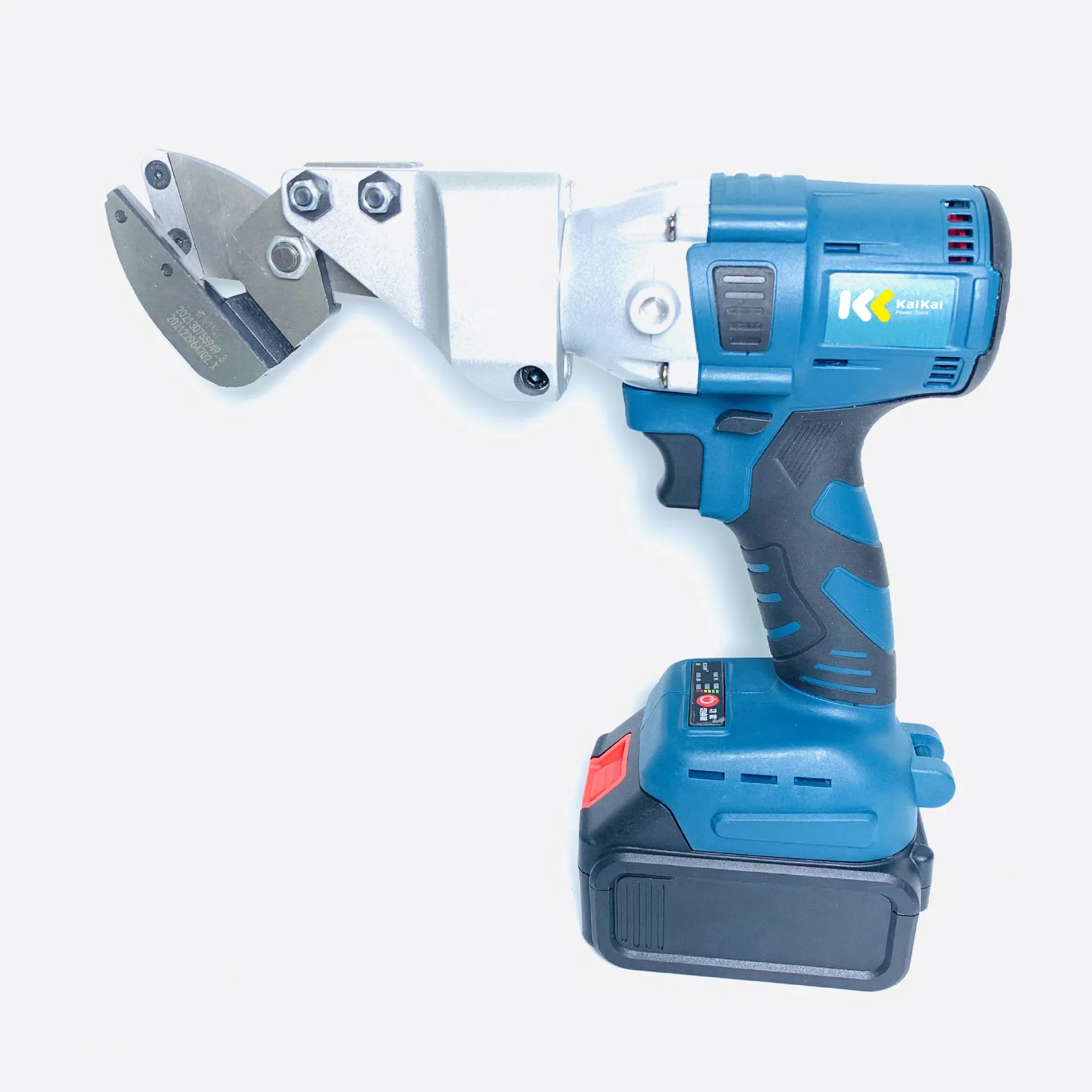 200N.m Rechargeable Lithium Electric Iron Sheet Shears Portable Power Shear For Metal Sheet Cutting Cordless Electric Scissors