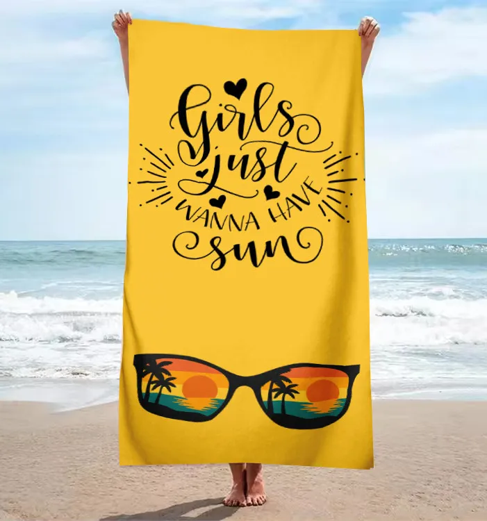 Quick Dry Camping Sports Beach Backpacking Gym fast dry sand free microfiber bath beach towel yoga mats