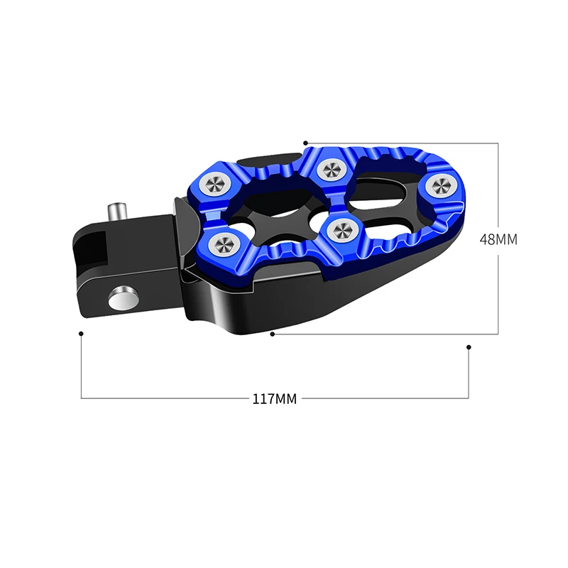 MOTERCROSS Electric Bike Motorcycle Scooter Modified Rear Cross Pedal For NIU NQi MQi UQi GOVA Monkey Electric M3 M5 yadea