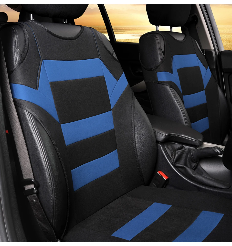 T Shirt Design Universal Polyester Fabric Front Car Seat Cover Seat Protector