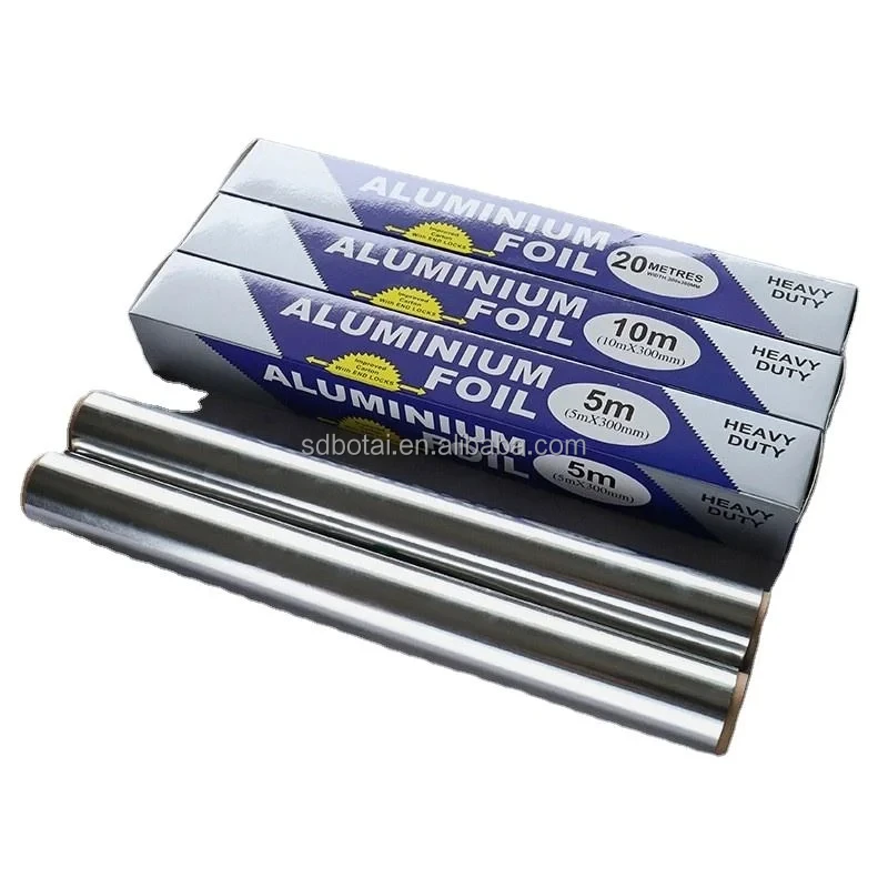 High Quality 8011 8079 Food Grade Aluminum Foil 0.02mm 0.018mm Trial Disposable Small Coil
