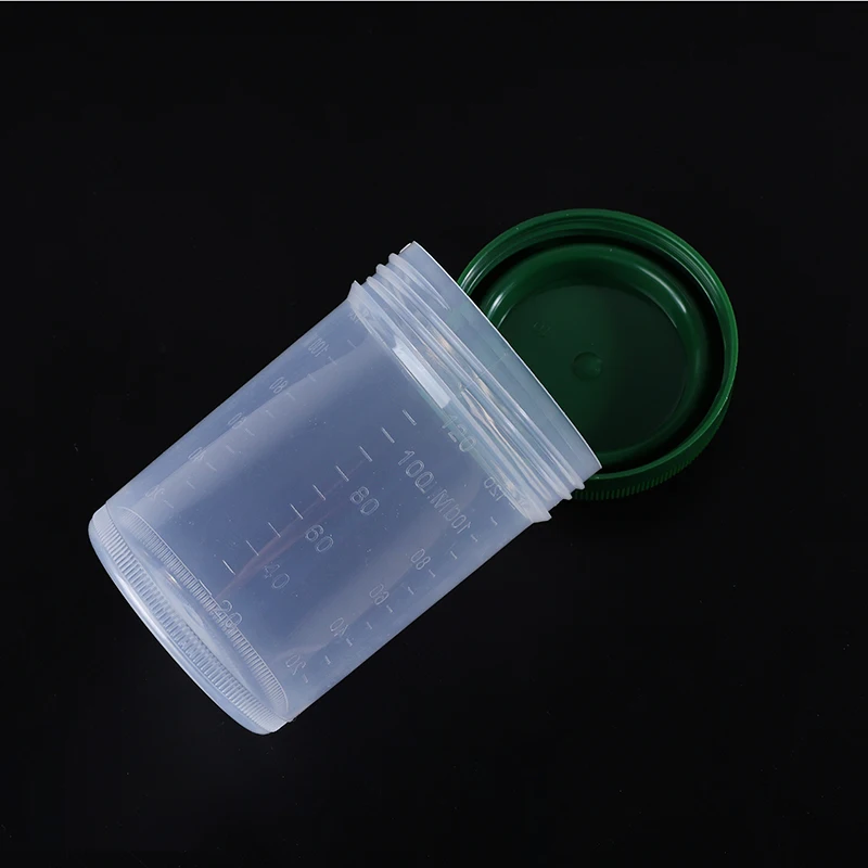 Good Sealing 4oz 120ml Formalin Cup Plastic Sample Cup with Screw Top