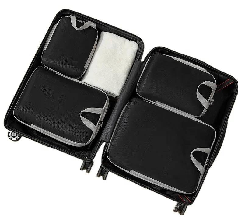 Compressible Travel clothes Bag Shoe Foldable Knitting Extra Large Mini Elastic Bands Fabric Storage Travel Organizer