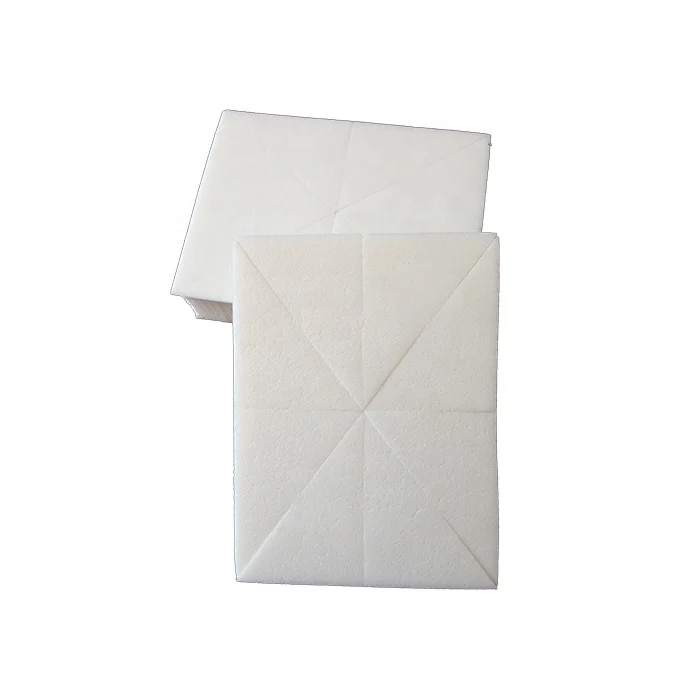 Manufacturer Wholesale SBR 8pcs  Professional Foundation Powder Wedges Triangle Facial Makeup Sponge