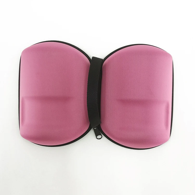 Custom Hard Shell Small EVA Case EVA Zipper Bag Hard microphone travel Case For Wireless Microphone