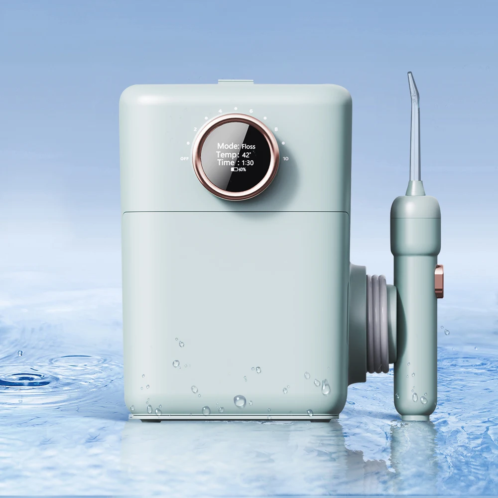 USB Rechargeable LCD Screen Oral Irrigator Family Home Set Dental Care Teeth Whitening Water Flosser With UV Disinfection