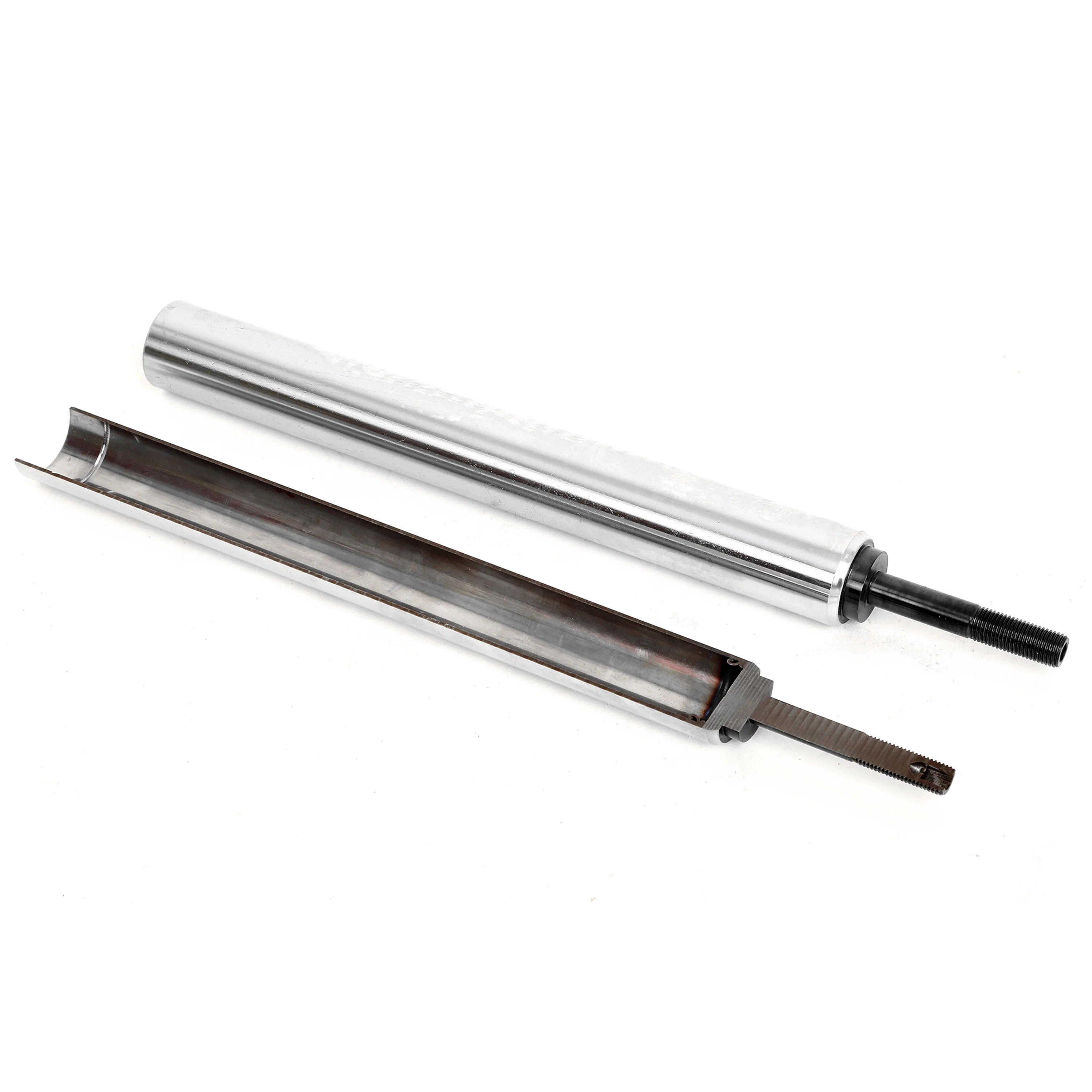 Custom hydraulic/hard chrome-plated hollow piston rod, piston rod with adjustable shock absorber