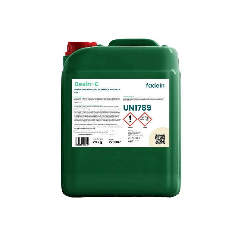 Limescale Descaling Mild Acid Descaler Agent Detergent Cleanser For Rust Cement Corrosion Inhibitors
