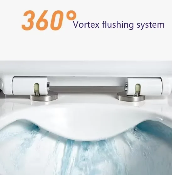 Chinese Toilet Wasdown Ceramic WC Toilet Modern Design One Piece Sanitary Ware Toilet