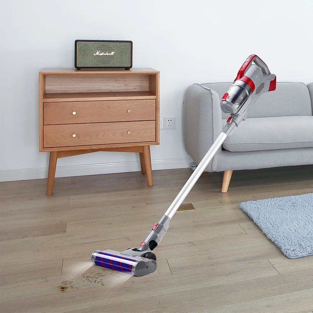 
Lightweight Cordless Vacuum Cleaner Battery Rechargeable Detachable Bagless Handheld Vacuum 