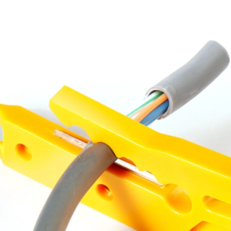 Stripping Wire Cutter Portable Wire Stripper Knife Crimper Plier Crimping Tool Cut Line Pocket Multitool Electrician Wire Cutter