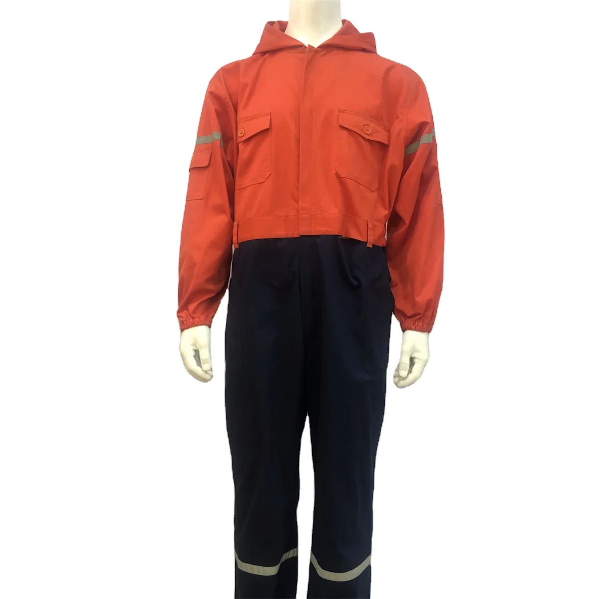 He Nan Workwear  Clothes High reflective and Coverall Style flame retardant coverall workwear