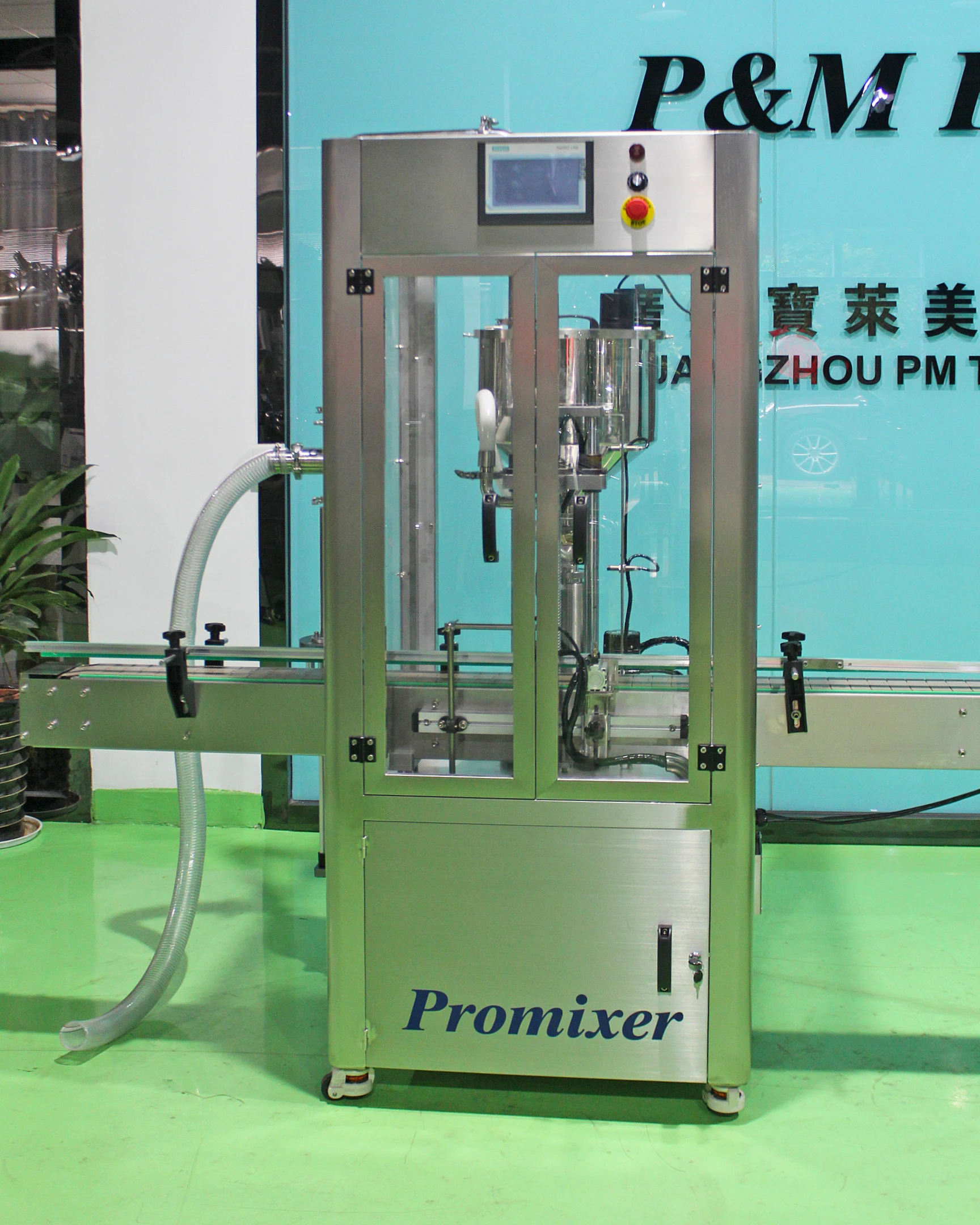 Full automatic single head liquid quantitative filling capping machine plastic bottle filling capping machine