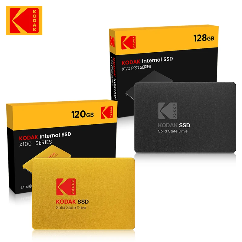 Твердотельный накопитель Kodak X100, SSD 120 ГБ 240 ГБ 480 ГБ 960 ГБ 2,5, жесткий диск, твердотельные диски, внутренний SSD 2,5 дюйма