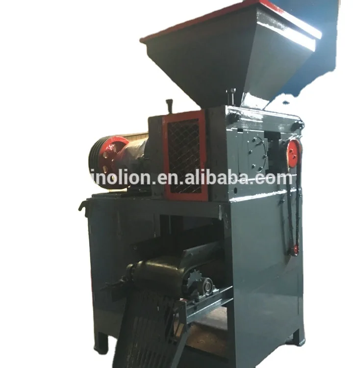 
New design hydraulic roller type mineral barbecue coal briquette machine / barbecue coal ball briquetting press machine factory 