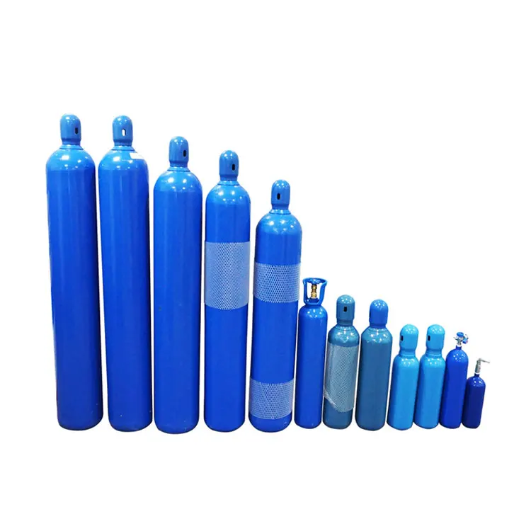 Small Lightweight 1 2 3 4 5 6 7 8 9 10 L Mini Oxigen Gas Tank First Aid Outdoor Portable Medical Oxygen Bottle Gas Cylinders