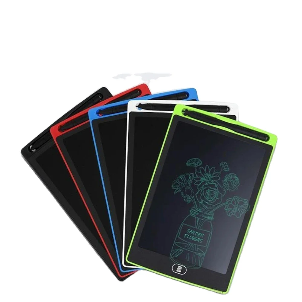 8.5 10 12 Inch Electronic Digital Writing Color Screen Kids Lcd Memo Pad Erasable Writing Tablet