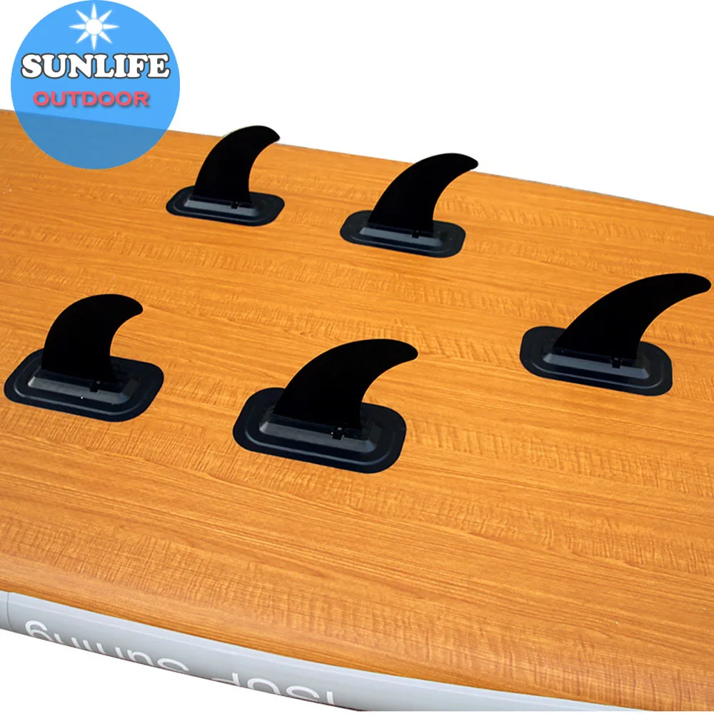 Big SUP Board For Fishing or Surfing Folding Paddle Board with 5 Fins
