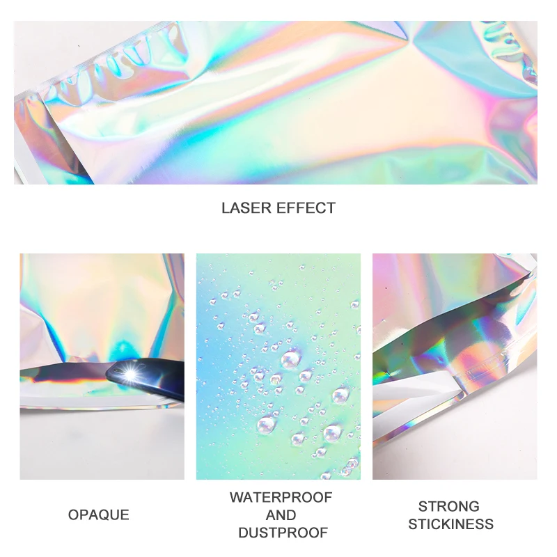 Лазерные водонепроницаемые и влагостойкие курьерские Сумки, пакеты для доставки, пакеты для почтовых отправлений с пользовательским логотипом, биоразлагаемые