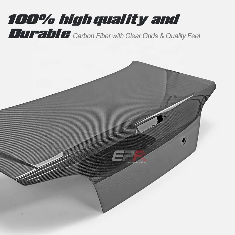 Durable Rear Trunk For Nissan R34 HR34 Skyline Sedan OE Type (4 Door model only)Carbon Fiber Material