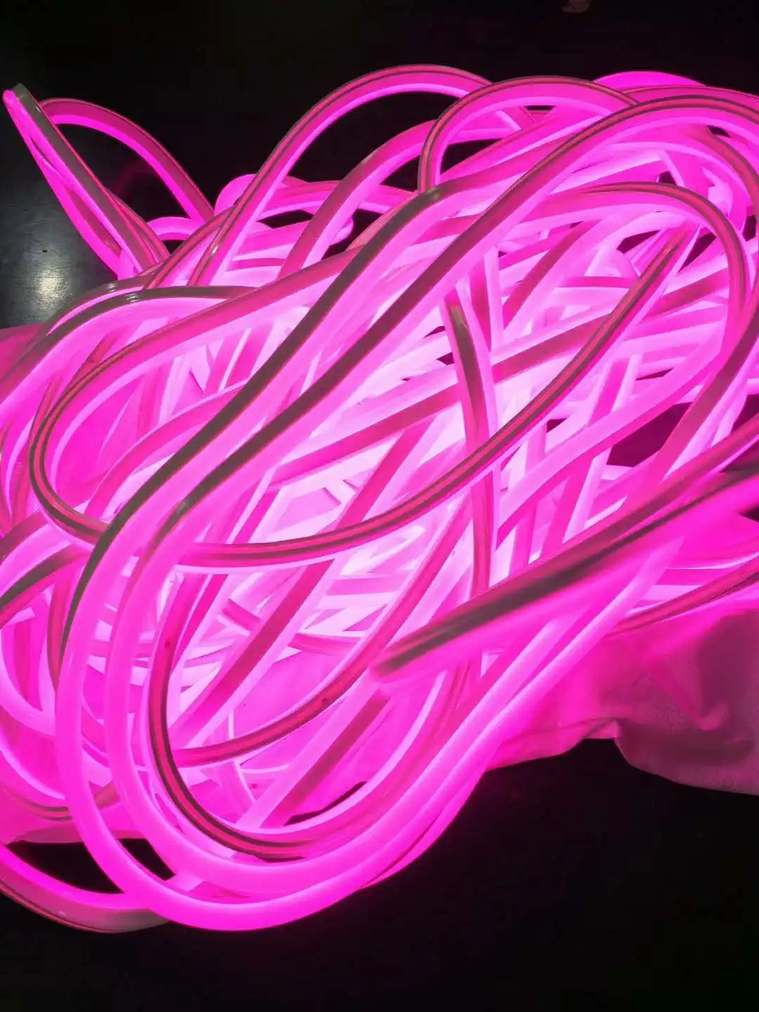 Waterproof Ip67 Ac220v Warm White Flexible Led Neon Strip Lights 2835 Smd Led Neon Flex Rope Light