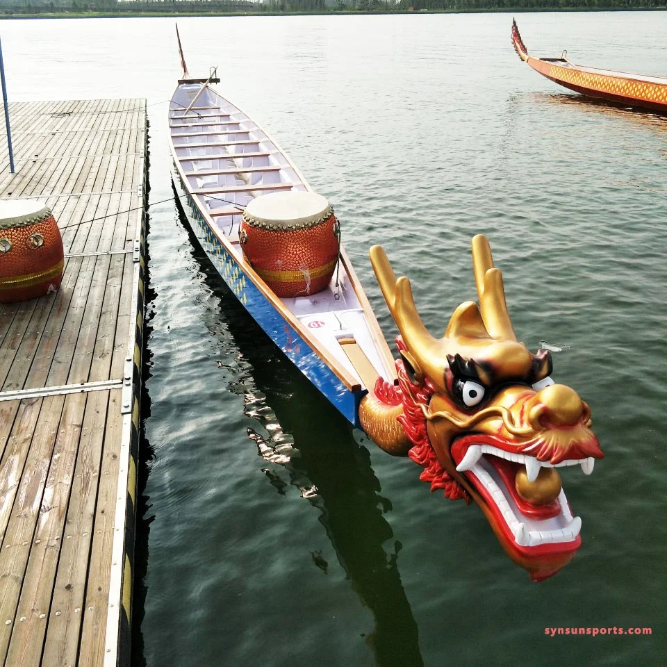Manufacturers Directly Supply Dragon Boats 12 People International Standard Traditional Dragon Boats