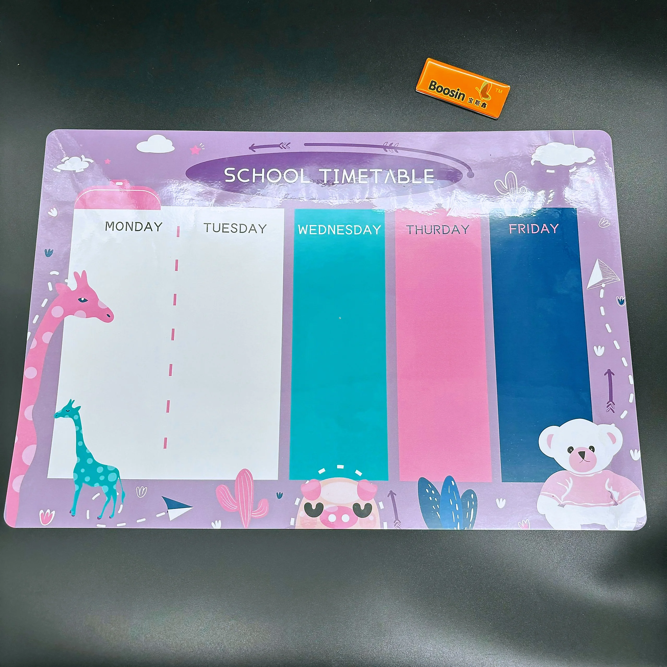 Custom High quality blackboard magnetic dry erase board hanging custom whiteboard training office conference  white board