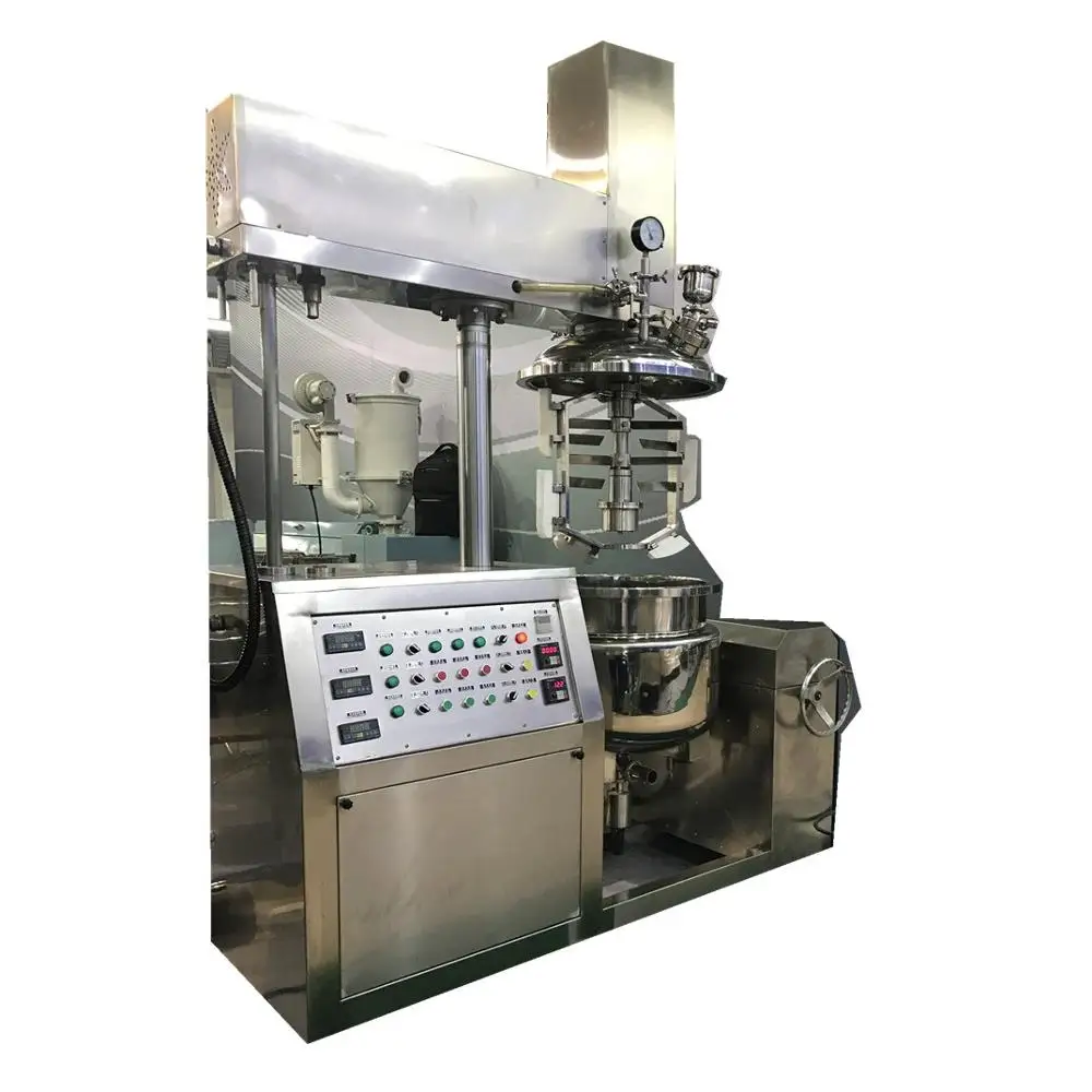 vacuum emulsifying homogenizer for cosmetics produce
