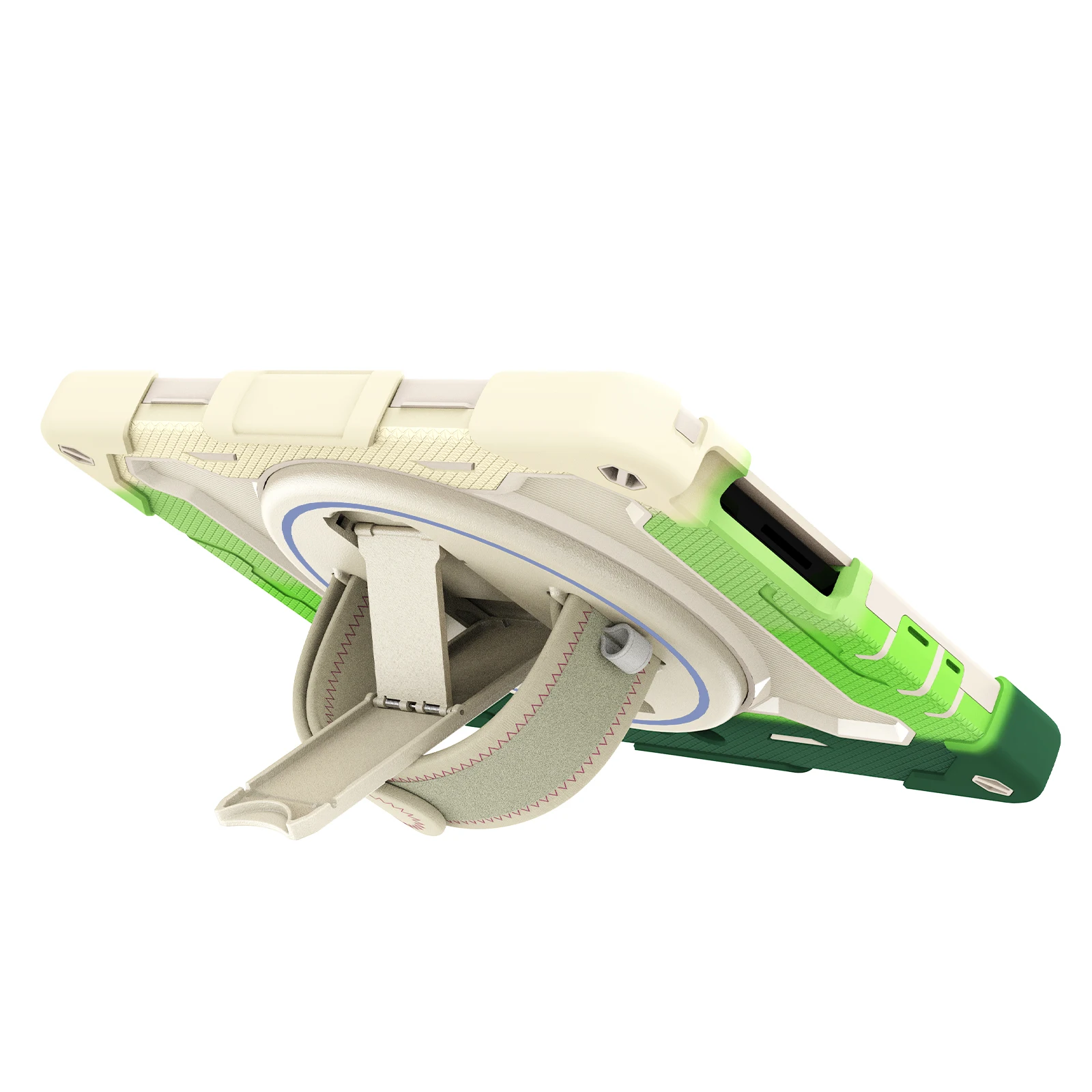 New Style Silicon+PC Hybrid Rugged Case 360 Rotation Heavy Duty Shell Tablet Cover for Microsoft Surface Go 1 2 3