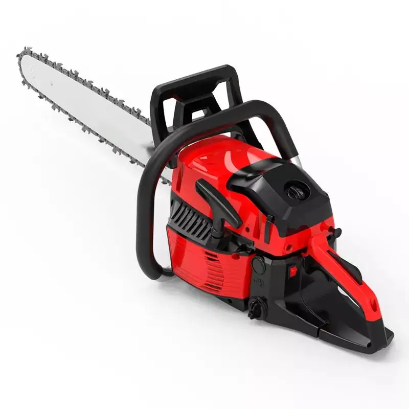 High Efficiency Garden Tools Chainsaw Gasoline Wood Cutter Machine