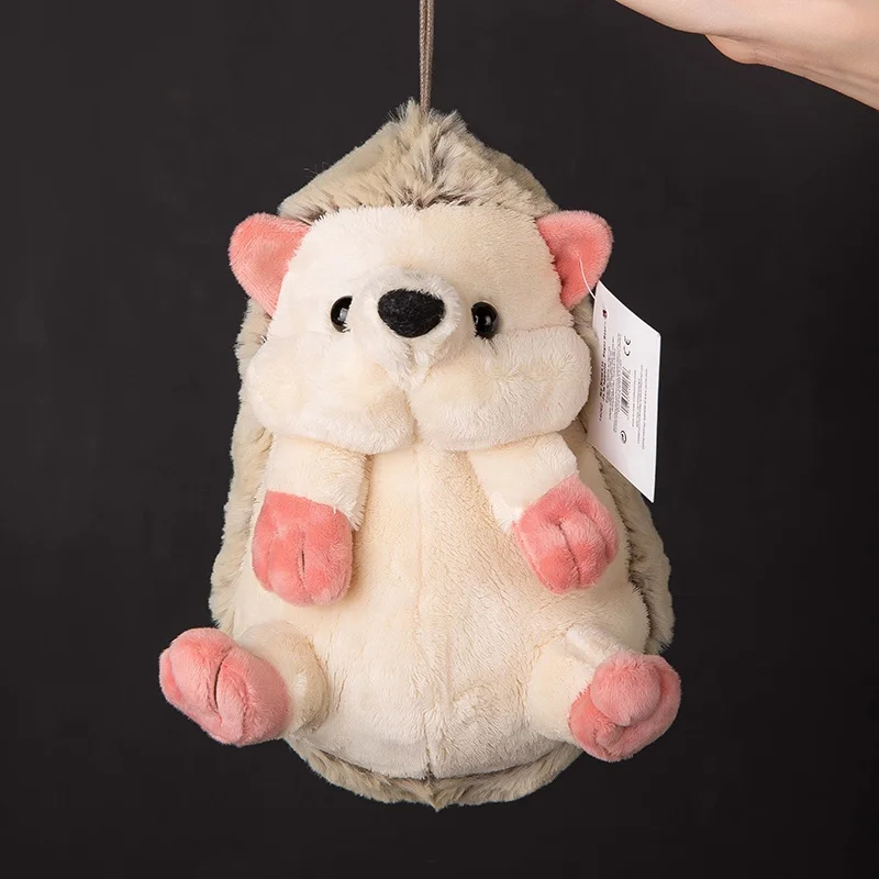 Tiny  Hedgehog 15 cm plush toys Keychain Cute Stuffed Animal Key chain toy for Boys Promotion Toys