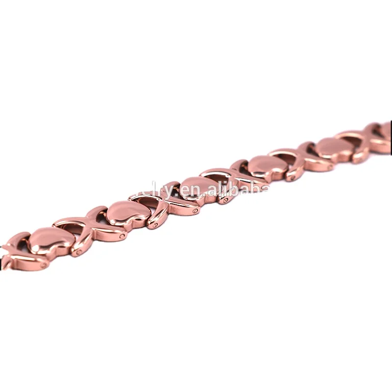 2021 Hot Selling Style Bracelet Flask Women Heart Shape Titanium Bracelet,Titanium Ion Bracelet